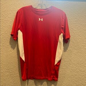 Under Armour youth XL Red Performance Shirt